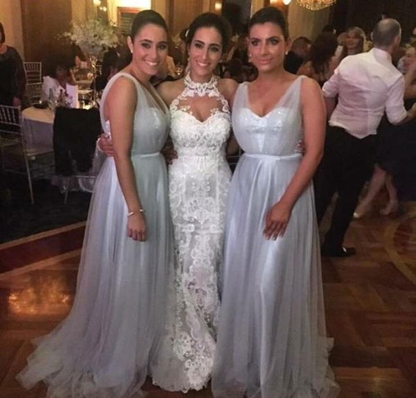custom made new design bridesmaid dresses long ice blue tulle sequins 2019 prom gowns wedding guest evening dress plus size 9913654, White;pink
custom made new design bridesmaid dresses long ice blue tulle sequins 2019 prom gowns wedding guest evening dress plus size 9913654, White;pink