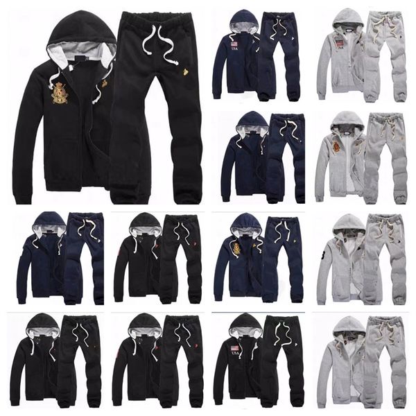 new luxury polo hoodie kits tracksuits men's hoodies pants designer pullover polos sweatshirts casual hood sport jacket jogging outerwe, Black
new luxury polo hoodie kits tracksuits men's hoodies pants designer pullover polos sweatshirts casual hood sport jacket jogging outerwe, Black