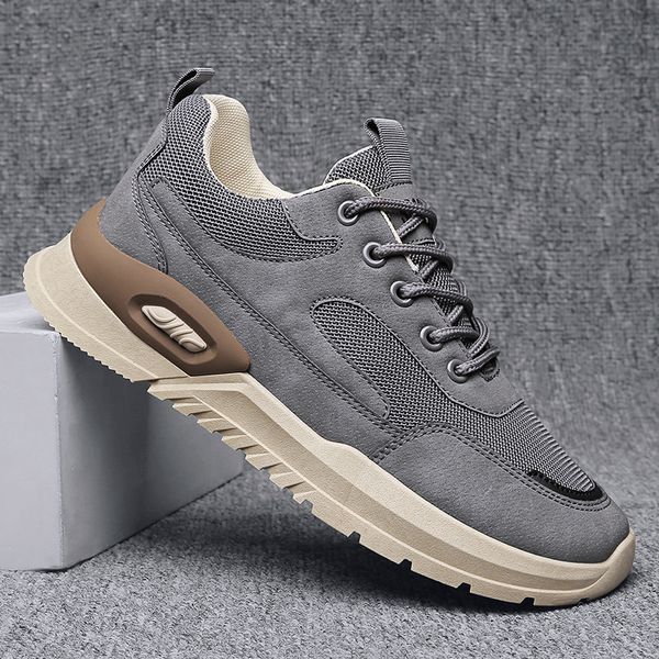 dress shoes 2023 men casual sneakers spring summer running breathable sports fashion suede platform tenis masculino 230812, Black
dress shoes 2023 men casual sneakers spring summer running breathable sports fashion suede platform tenis masculino 230812, Black