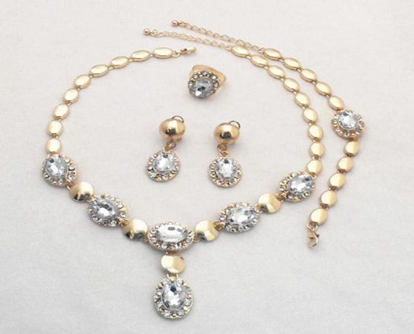 18k gold filled dubai african white cz diamond austrian crystal necklace bracelet earring ring weddingbride jewelry set 7325923880, Slivery;golden
18k gold filled dubai african white cz diamond austrian crystal necklace bracelet earring ring weddingbride jewelry set 7325923880, Slivery;golden