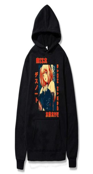 retro death note misa amane hoodies japan anime hooded hoodie spring autumn men pullover sweatshirts harajuku streetwear x06011647580, Black
retro death note misa amane hoodies japan anime hooded hoodie spring autumn men pullover sweatshirts harajuku streetwear x06011647580, Black