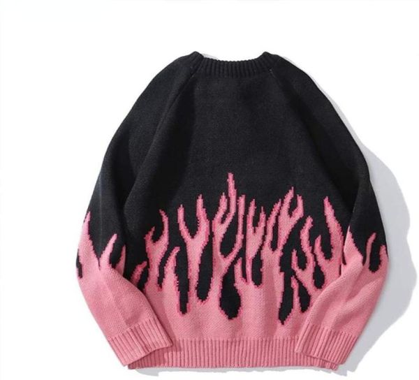 men039s sweaters streetwear retro women pink flame knitted pullover sweater hip hop pull over casual harajuku sweatshirts7989490, White;black
men039s sweaters streetwear retro women pink flame knitted pullover sweater hip hop pull over casual harajuku sweatshirts7989490, White;black
