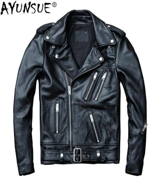 ayunsue cow genuine leather jacket men short sheepskin coat men leather jackets motorcycle chaqueta cuero hombre kj19167214064, Black
ayunsue cow genuine leather jacket men short sheepskin coat men leather jackets motorcycle chaqueta cuero hombre kj19167214064, Black