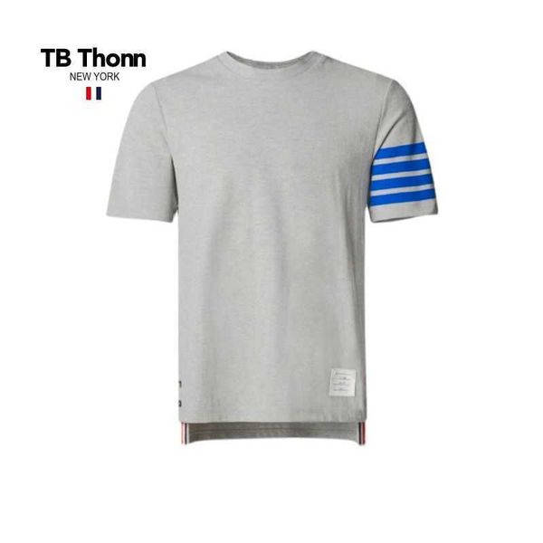 royal blue four bar round neck trendy tb thonn short sleeve t-shirt casual thick half, Black;brown
royal blue four bar round neck trendy tb thonn short sleeve t-shirt casual thick half, Black;brown
