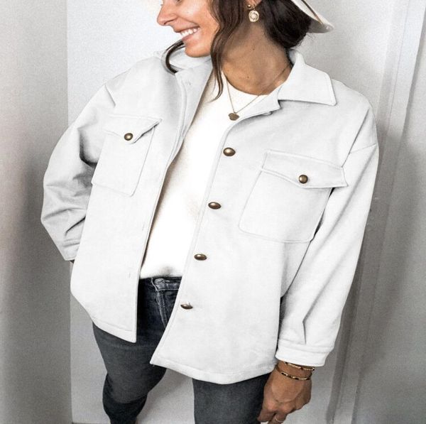 new arrival womens autumn winter long sleeved buttons double pocketed deerskin velvet jacket outerwear outdoor coats size m2xl5877429, Black;brown
new arrival womens autumn winter long sleeved buttons double pocketed deerskin velvet jacket outerwear outdoor coats size m2xl5877429, Black;brown