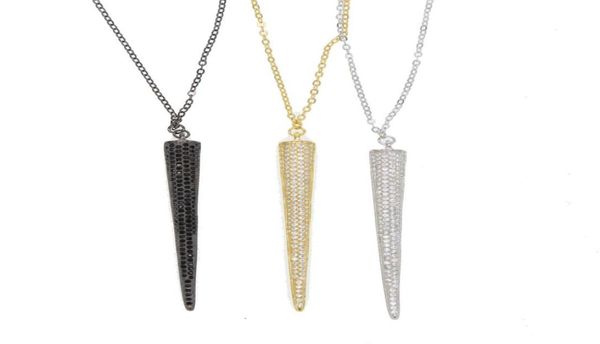 100 925 sterling silver factory whole micro pave full cubic zirconia long spike punk bling yellow white black cz necklace q056459563
100 925 sterling silver factory whole micro pave full cubic zirconia long spike punk bling yellow white black cz necklace q056459563
