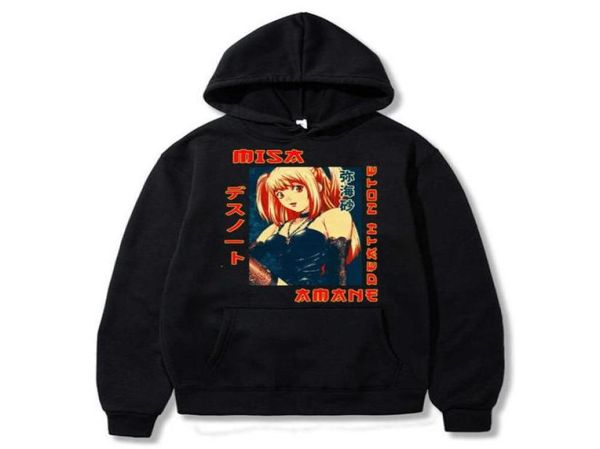 retro death note misa amane hoodies japan anime hooded hoodie spring autumn men pullover sweatshirts harajuku streetwear x06016266862, Black
retro death note misa amane hoodies japan anime hooded hoodie spring autumn men pullover sweatshirts harajuku streetwear x06016266862, Black