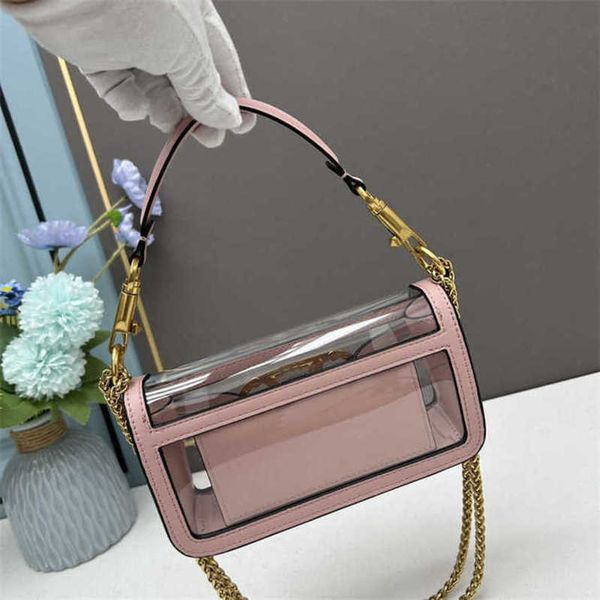 designer outdoor bag luxurys transparent shoulder fashion women's bag cowhide brass hardware chain crossbody loco bag 9pu3
designer outdoor bag luxurys transparent shoulder fashion women's bag cowhide brass hardware chain crossbody loco bag 9pu3