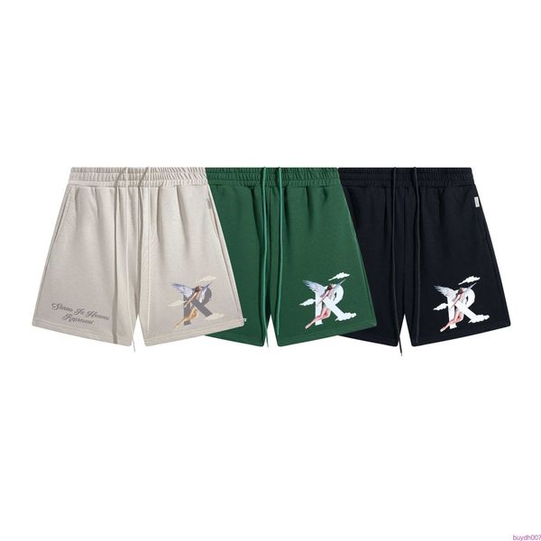 71ht men's shorts 2023 american fashion brand rhude angel print hip hop high street casual quick dry 5/4, White;black
71ht men's shorts 2023 american fashion brand rhude angel print hip hop high street casual quick dry 5/4, White;black