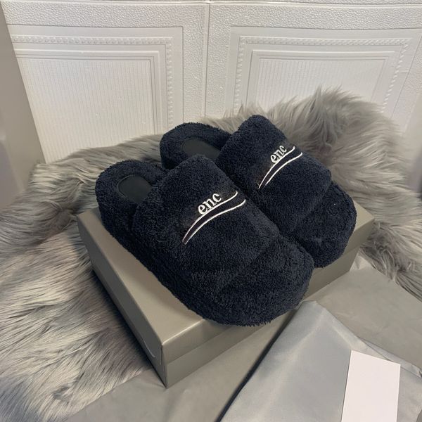 luxury paris balenciga slippers fur fuzzy embroider sandal womens shoes indoor slipper wool plush mule designer platform winter fluffy warm, Black
luxury paris balenciga slippers fur fuzzy embroider sandal womens shoes indoor slipper wool plush mule designer platform winter fluffy warm, Black