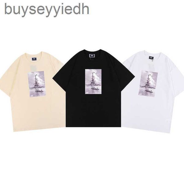 kith paris tower print city exclusive men's and women's loose round neck 2022 summer street fashion short sleeve t, White;black
kith paris tower print city exclusive men's and women's loose round neck 2022 summer street fashion short sleeve t, White;black