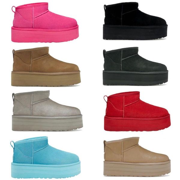 2023 ultra mini platform snow boots ankle boot shoes tasmans short bottes fashion designer chestnut triple black winter keep warm wool real
2023 ultra mini platform snow boots ankle boot shoes tasmans short bottes fashion designer chestnut triple black winter keep warm wool real