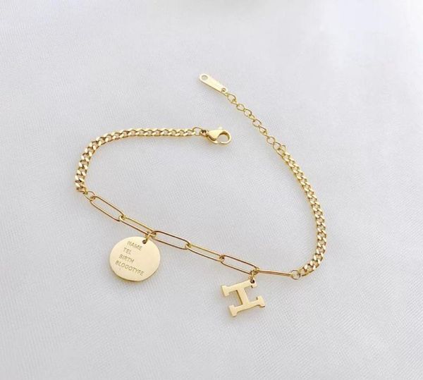 link chain fashion gold stainless steel roman letter h charm designer bangles female lovers korean jewelry1428894, Black
link chain fashion gold stainless steel roman letter h charm designer bangles female lovers korean jewelry1428894, Black