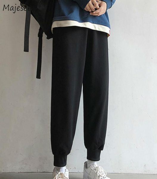 men pants solid simple track harem elastic waist bundle breathable loose plus size 3xl allmatch korean harajuku sweatpants new r05504808, Black
men pants solid simple track harem elastic waist bundle breathable loose plus size 3xl allmatch korean harajuku sweatpants new r05504808, Black