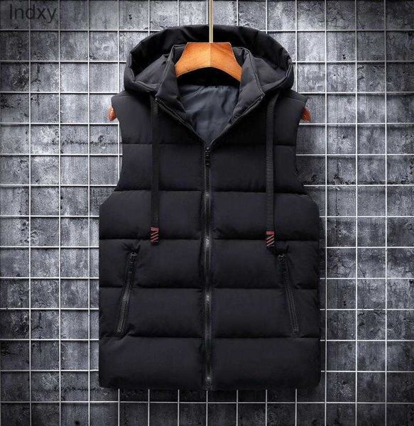 men's vests autumn winter 2021 vest men casual waistcoat sleeveless jackets woih hooded warm mens bodywarmer down for 6xl, Black;white
men's vests autumn winter 2021 vest men casual waistcoat sleeveless jackets woih hooded warm mens bodywarmer down for 6xl, Black;white