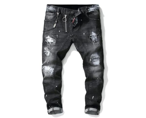 unique men painted rips jeans stretch black fashion designer slim fit washed motocycle denim pants panelled hip hoptrousers 10123855643, Blue
unique men painted rips jeans stretch black fashion designer slim fit washed motocycle denim pants panelled hip hoptrousers 10123855643, Blue