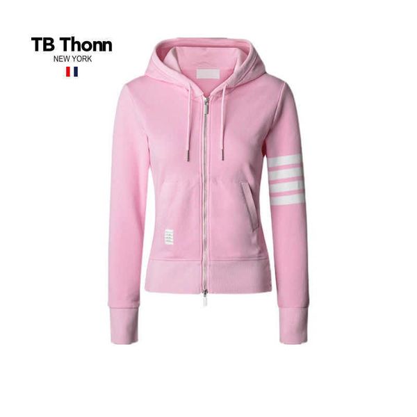 trendy tb thonn candy sweater coat women's autumn hoodie pink fashion sports casual hooded cardigan, Black;brown
trendy tb thonn candy sweater coat women's autumn hoodie pink fashion sports casual hooded cardigan, Black;brown