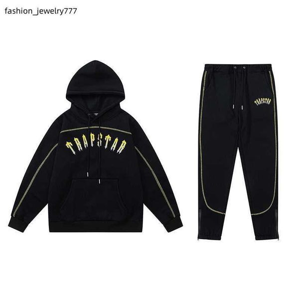 2023 hoodie trapstar tracksuit rainbow towel embroidery decoding hooded sportswear men and women sportswear suit blue black gray, Black;brown
2023 hoodie trapstar tracksuit rainbow towel embroidery decoding hooded sportswear men and women sportswear suit blue black gray, Black;brown