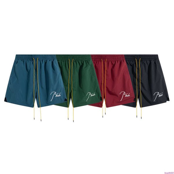 8uev men's shorts rhude embroidered elastic casual quick drying shorts for men women high street beach sports capris, White;black
8uev men's shorts rhude embroidered elastic casual quick drying shorts for men women high street beach sports capris, White;black