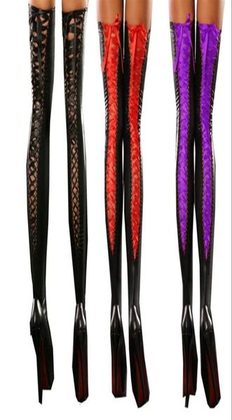 black purple red lace up stockings women039s hold up stockings ribbon socks fancy dress stripper pole dance clubwear283w6646931, Black;white
black purple red lace up stockings women039s hold up stockings ribbon socks fancy dress stripper pole dance clubwear283w6646931, Black;white