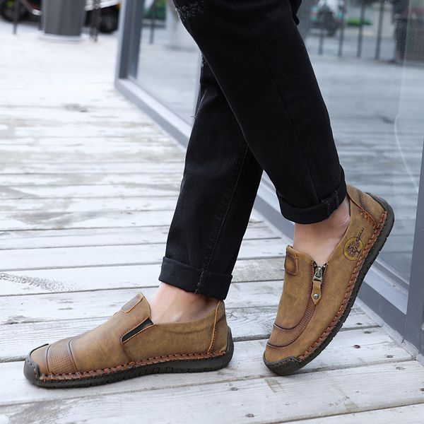dress shoes men's sneakers business leather moccasin breathable casual loafers comfortable for men 3848 230812, Black
dress shoes men's sneakers business leather moccasin breathable casual loafers comfortable for men 3848 230812, Black