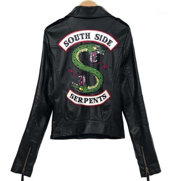women039s jackets 2021 riverdale pu printed logo southside serpents women streetwear leather jacket7191113, Black;brown
women039s jackets 2021 riverdale pu printed logo southside serpents women streetwear leather jacket7191113, Black;brown