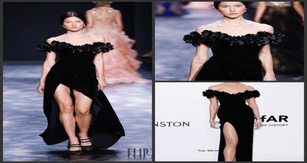 2020 new black marchesa split dresses evening wear sheath off shoulder party evening gowns velvet floor length celebrity dress 2727784360, Black;red
2020 new black marchesa split dresses evening wear sheath off shoulder party evening gowns velvet floor length celebrity dress 2727784360, Black;red