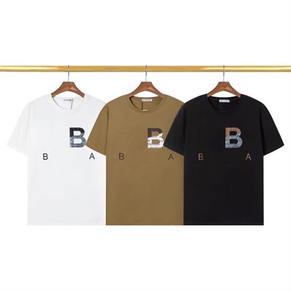 2023 man designer summer classic t-shirt women's new luxury short sleeves fashion t-shirt, White;black
2023 man designer summer classic t-shirt women's new luxury short sleeves fashion t-shirt, White;black