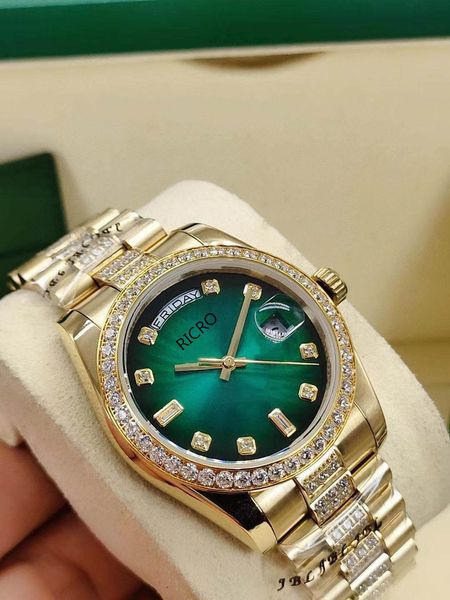 the designerfashion women watch size 36 mm imported fully automatic movement ring mouth inset diamond steel watchband folding buckle sports, Slivery;brown
the designerfashion women watch size 36 mm imported fully automatic movement ring mouth inset diamond steel watchband folding buckle sports, Slivery;brown