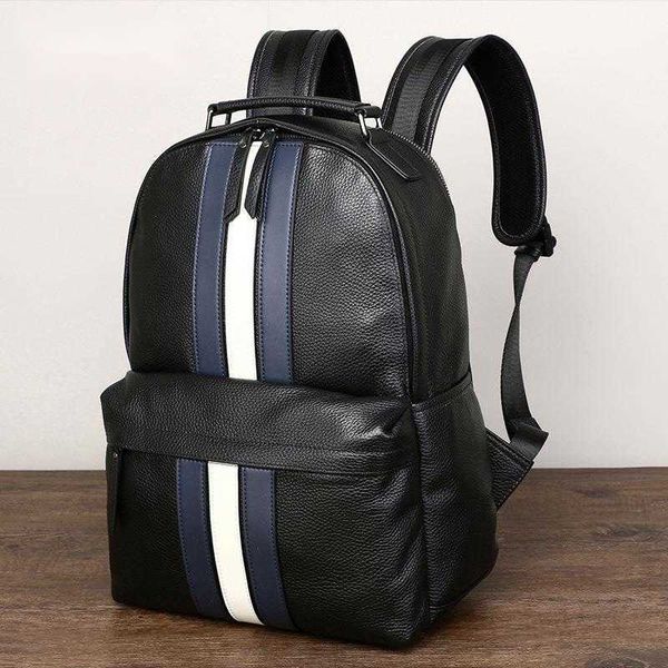 backpack contrast men's backpack leather backpack casual men's bag travel fashion leather backpack 230615
backpack contrast men's backpack leather backpack casual men's bag travel fashion leather backpack 230615