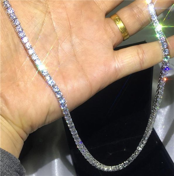 elegant tennis necklace full round cut 4mm 5a cz white gold filled party wedding necklace for women men jewelry gift2678440, Black
elegant tennis necklace full round cut 4mm 5a cz white gold filled party wedding necklace for women men jewelry gift2678440, Black