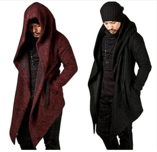 leisure fashion men hooded jacket irregular hem solid color punk long sleeve men coat personality slim fit 274458, Black
leisure fashion men hooded jacket irregular hem solid color punk long sleeve men coat personality slim fit 274458, Black