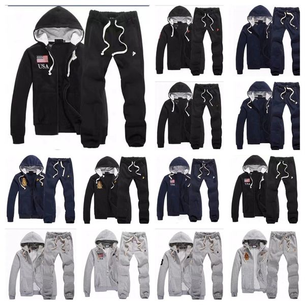 autumn winter luxury polo hoodie kits tracksuits men's hoodies pants designer pullover polos sweatshirts casual hood sport jacket joggi, Black
autumn winter luxury polo hoodie kits tracksuits men's hoodies pants designer pullover polos sweatshirts casual hood sport jacket joggi, Black