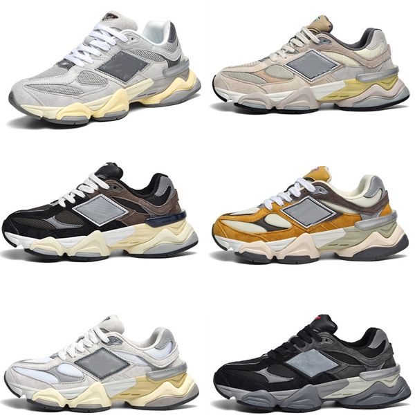9060 vintage casual sports jogging shoes designer frosted mesh suede foam classic running shoes sneakers, Black
9060 vintage casual sports jogging shoes designer frosted mesh suede foam classic running shoes sneakers, Black