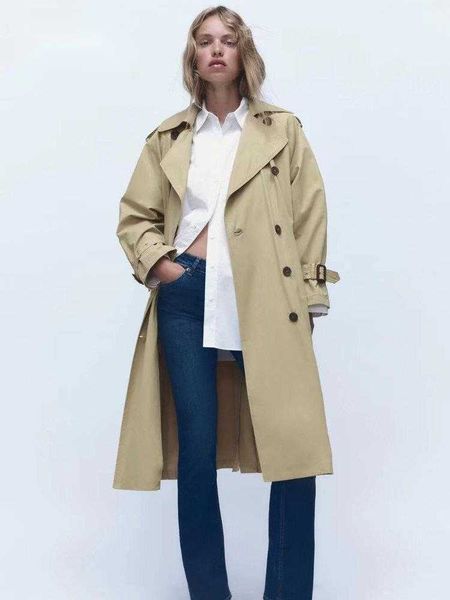 women's trench coats zaba zar women french temperament autumn fashion design vintage tunic sashes loose retros double breasted windbrea, Tan;black
women's trench coats zaba zar women french temperament autumn fashion design vintage tunic sashes loose retros double breasted windbrea, Tan;black