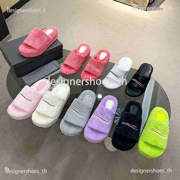 designer fur slides platform slippers women classic furry sandal thick bottom slipers waterproof heels embroidered shoes fashion slipper mul, Black
designer fur slides platform slippers women classic furry sandal thick bottom slipers waterproof heels embroidered shoes fashion slipper mul, Black