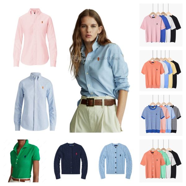 designer woman round neck and v-neck sweater luxury ralph polos classic coat fashion rl small horse logo embroidery knitwear laurens button, White;black
designer woman round neck and v-neck sweater luxury ralph polos classic coat fashion rl small horse logo embroidery knitwear laurens button, White;black