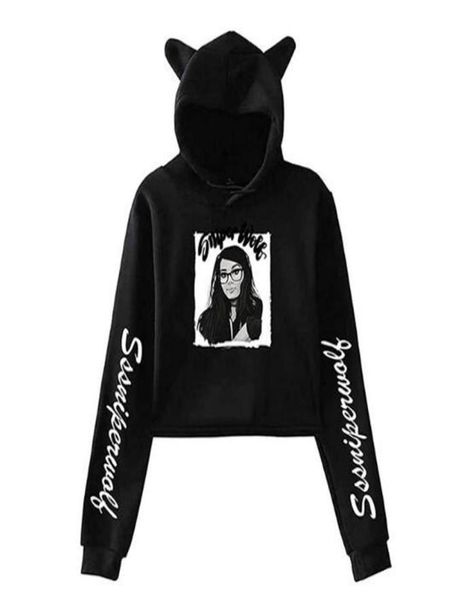 sssniperwolf merch crop hoodie long sleeve harajuku cropped sweatshirt kawaii cat ear pullover women streetwear clothes9395684, Black
sssniperwolf merch crop hoodie long sleeve harajuku cropped sweatshirt kawaii cat ear pullover women streetwear clothes9395684, Black