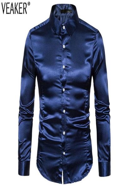 men039s silk satin party shirts male slim fit long sleeve solid color shiny nightclub wedding shirt 10 colors s2xl casual9979223, White;black
men039s silk satin party shirts male slim fit long sleeve solid color shiny nightclub wedding shirt 10 colors s2xl casual9979223, White;black