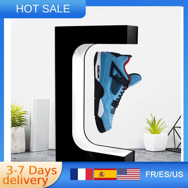 shoe parts accessories magnetic floating shoe display stand levitation sneaker holder with led light for advertising store levitating shoe d, White;pink
shoe parts accessories magnetic floating shoe display stand levitation sneaker holder with led light for advertising store levitating shoe d, White;pink
