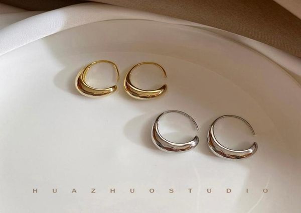 yuan039s women039s thin silver button earrings french cshaped goldplated bridal jewelry anti allergy 925 stud6035983, Golden;silver
yuan039s women039s thin silver button earrings french cshaped goldplated bridal jewelry anti allergy 925 stud6035983, Golden;silver