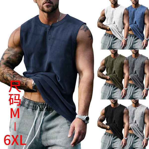 2023 summer men's sleeveless wide shoulder basketball tank large round neck slim fit sweetheart solid color t-shirt men's back, White;black
2023 summer men's sleeveless wide shoulder basketball tank large round neck slim fit sweetheart solid color t-shirt men's back, White;black