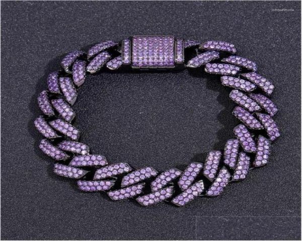 chain link bracelets iced out chains for men women 15mm black purple cuban cz stone bracelet hip hop jewelry drop delivery dh2hm252235091
chain link bracelets iced out chains for men women 15mm black purple cuban cz stone bracelet hip hop jewelry drop delivery dh2hm252235091