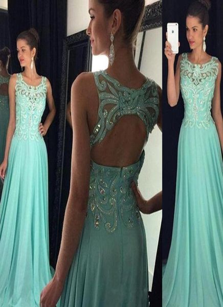 mint green lace beaded chiffon prom dresses long new scoop neck sleeveless keyhole hollow back evening gowns formal pageant d6155117, Black
mint green lace beaded chiffon prom dresses long new scoop neck sleeveless keyhole hollow back evening gowns formal pageant d6155117, Black