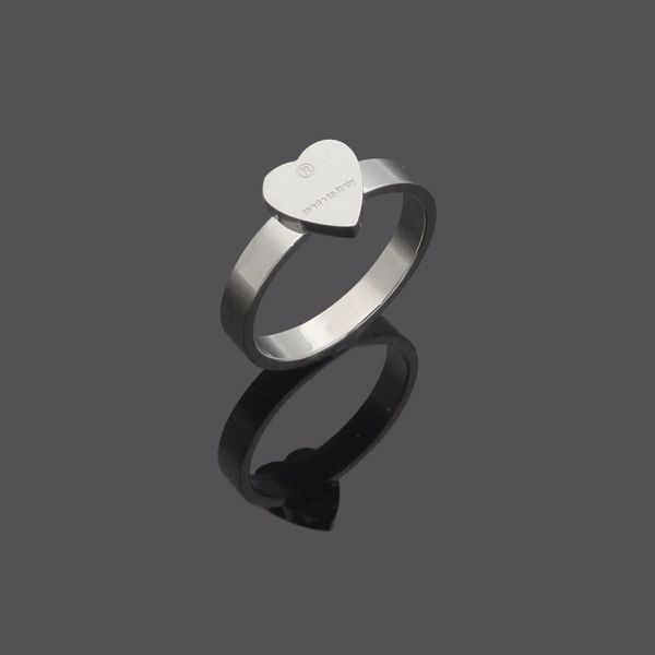 20 mix styles simple heart love ring luxury brand stainless steel couple rings fashion women designer jewelry wholesale, Silver
20 mix styles simple heart love ring luxury brand stainless steel couple rings fashion women designer jewelry wholesale, Silver