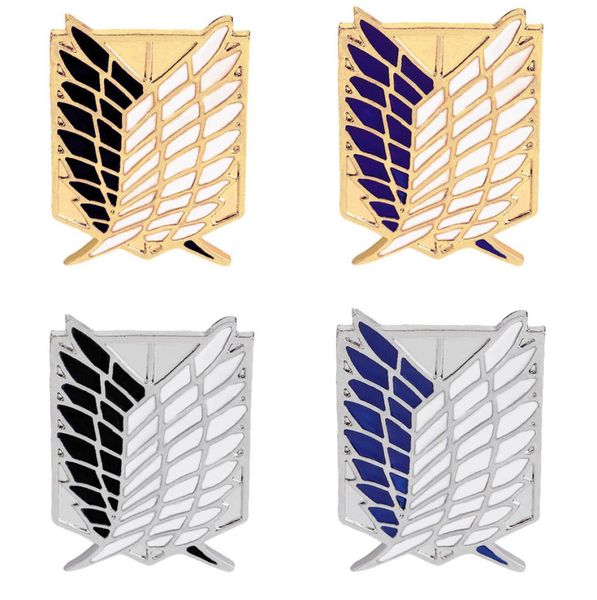 attack on titan enamel pins gold silver black blue dom wings brooches backpack bag hat clothing lapel badges jewelry gift3538362
attack on titan enamel pins gold silver black blue dom wings brooches backpack bag hat clothing lapel badges jewelry gift3538362