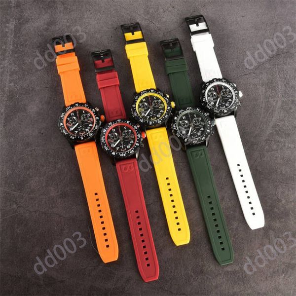 mens watch rubber avenger montre de luxe endurance pro chronograph aaa orologio blue red yellow black quartz wristwatches 44mm sb048 q2, Slivery;brown
mens watch rubber avenger montre de luxe endurance pro chronograph aaa orologio blue red yellow black quartz wristwatches 44mm sb048 q2, Slivery;brown