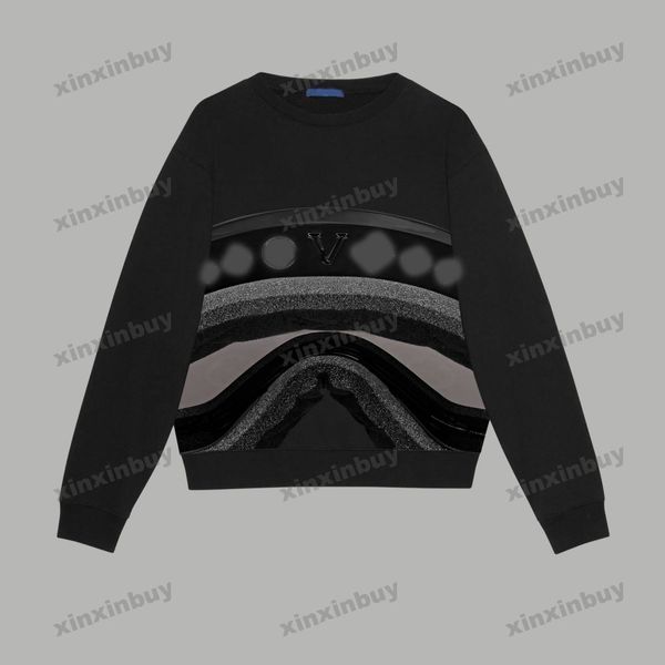 xinxinbuy men women designer sweatshirt texture letter graffiti printing sweater gray blue black white xs-2xl, Black;brown
xinxinbuy men women designer sweatshirt texture letter graffiti printing sweater gray blue black white xs-2xl, Black;brown