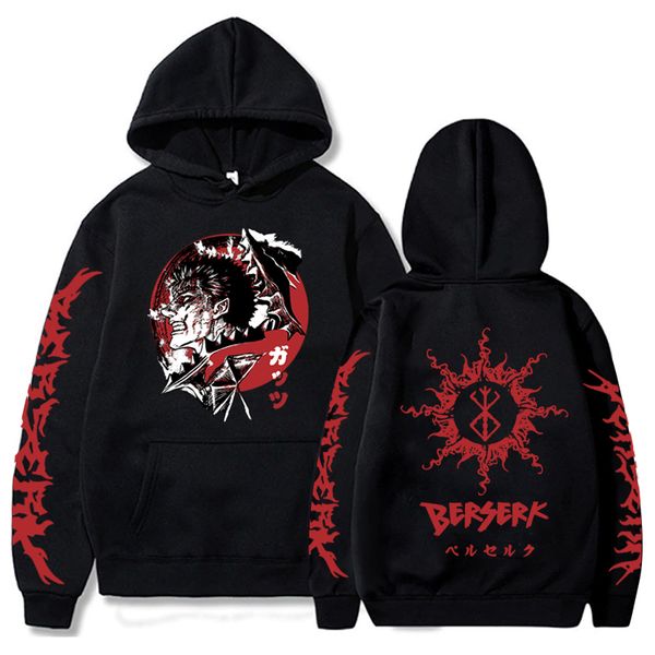 men's hoodies sweatshirts japanese anime hoodie fashion hoodies manga berserk long sleeve pullovers vintage y2k casual harajuku men�, Black
men's hoodies sweatshirts japanese anime hoodie fashion hoodies manga berserk long sleeve pullovers vintage y2k casual harajuku men�, Black