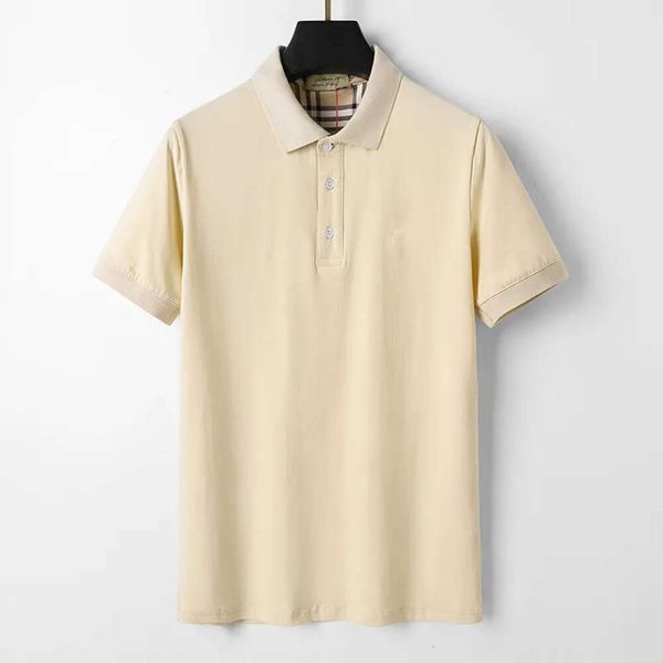 designer men's polo shirt threaded lapel short sleeve casual brand embroidery pure cotton brand pure cotton high street businessgaobiao, White;black
designer men's polo shirt threaded lapel short sleeve casual brand embroidery pure cotton brand pure cotton high street businessgaobiao, White;black